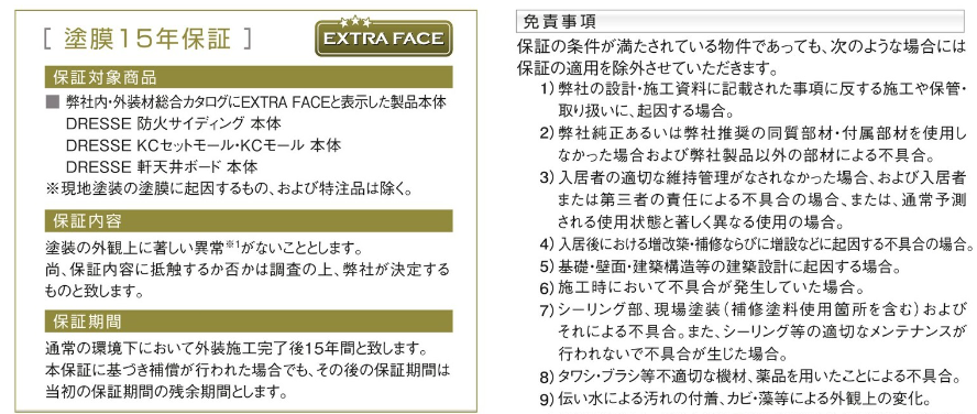 建材メーカーの保証も100%信頼できるわけではない