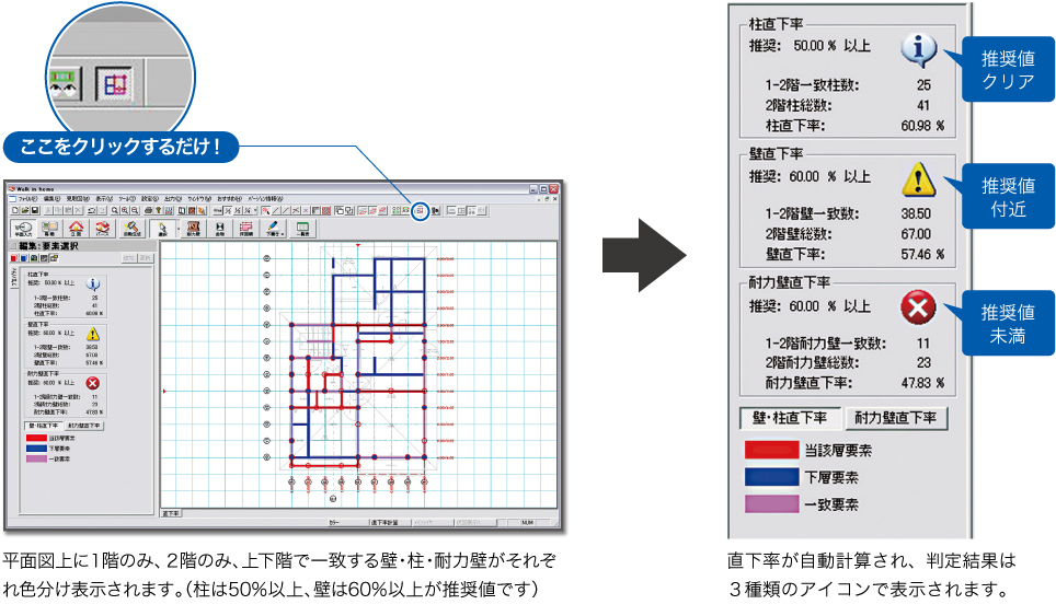 新築住宅の直下率は簡単に確認できる