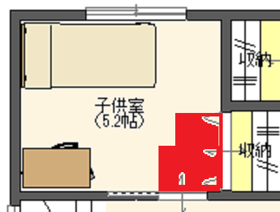 入口と収納が近い良い間取り実例