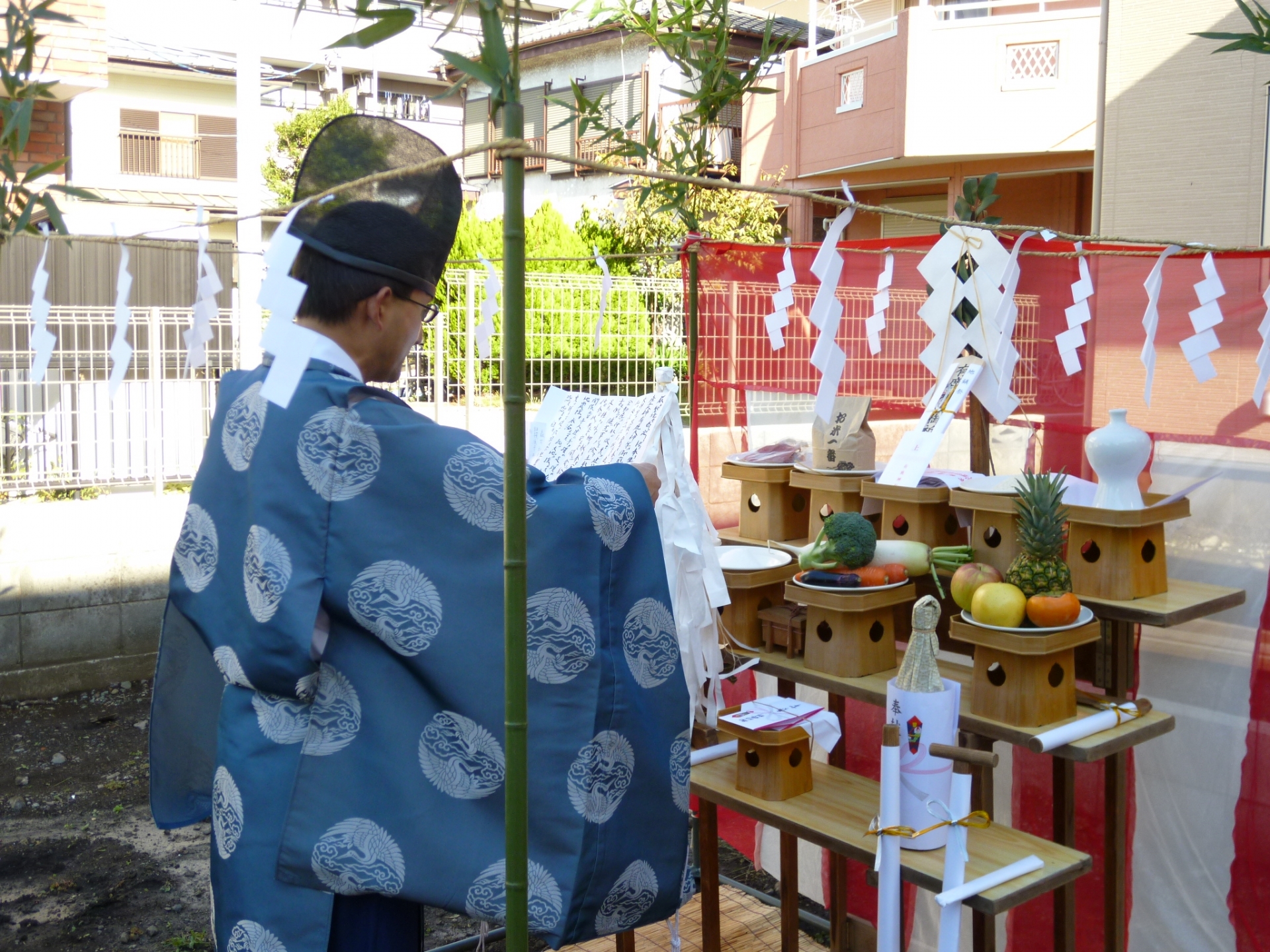 地鎮祭費用も意外と高い