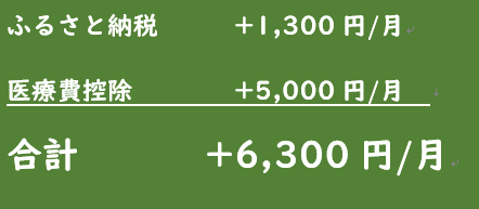 家計改善（収入アップ）の結果