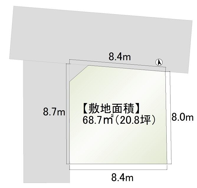 【せやまどりNo.33】狭小！土地面積20坪！2階建て延床面積21坪の家 | LDK