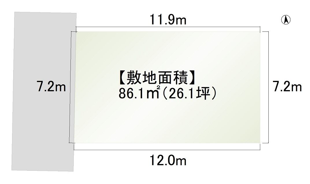 【せやまどりNo.22】狭小土地面積26坪！リビング天井2600mmの2階建て4LDK29坪の家 | LDK